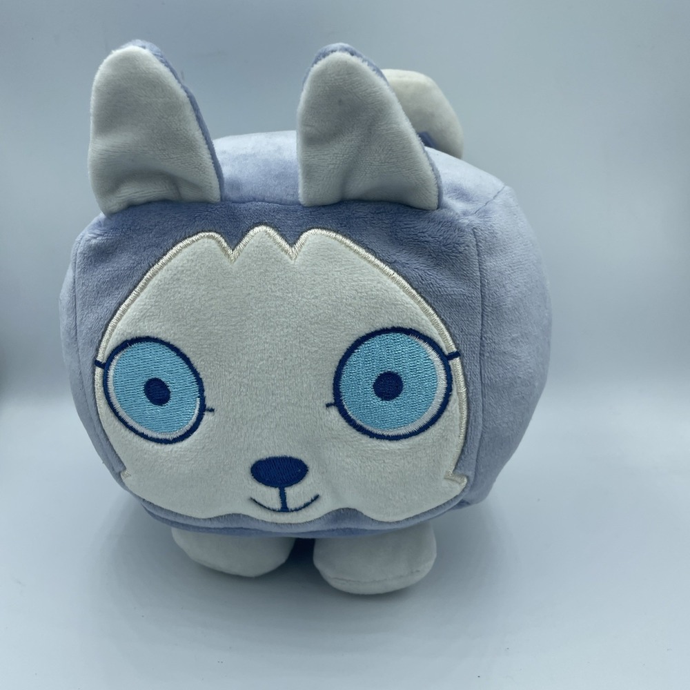 Pet Simulator X Lucky Block Husky Dog 6" Plush 2023 Big Game Stuffed Toy NO CODE